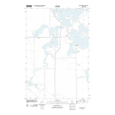 2010 Map of Minnewawa, 2010 Print