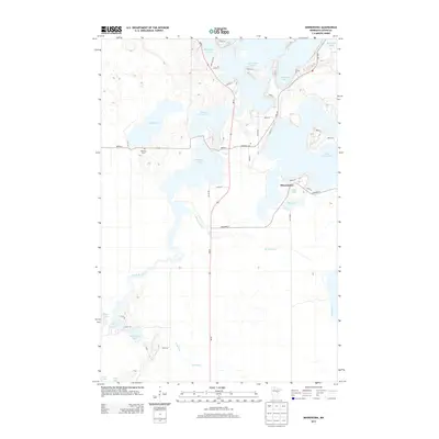 2013 Map of Minnewawa, 2013 Print