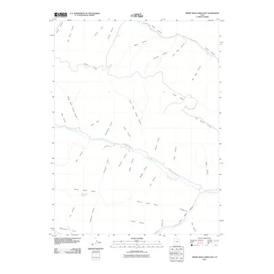 2011 Map of Minnie Maud Creek East, 2011 Print