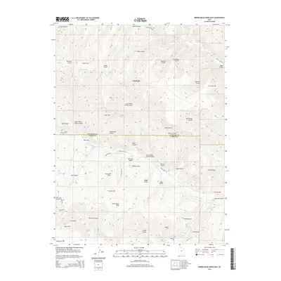 2014 Map of Minnie Maud Creek East, 2014 Print