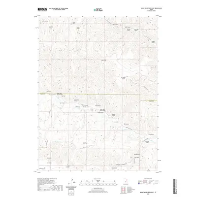 2020 Map of Minnie Maud Creek East, 2020 Print