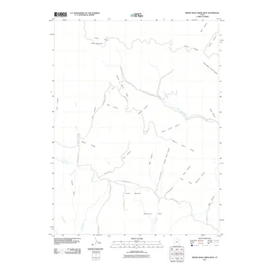 2011 Map of Minnie Maud Creek West, 2011 Print