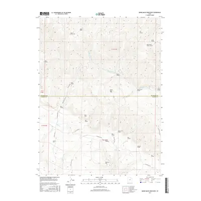 2017 Map of Minnie Maud Creek West, 2017 Print