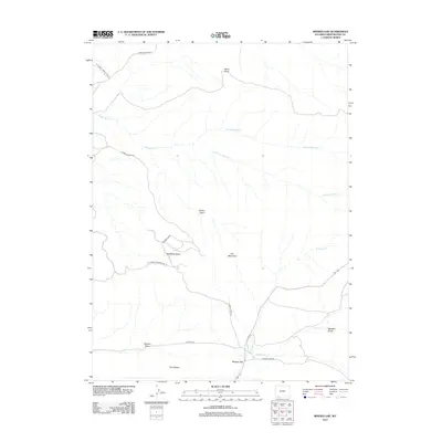 2012 Map of Minnies Gap, 2012 Print