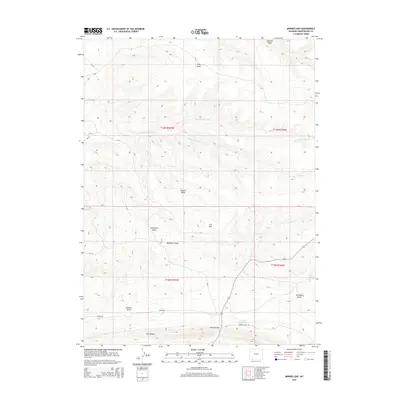 2015 Map of Minnies Gap, 2015 Print