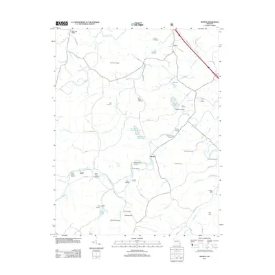 2011 Map of Minnith, 2011 Print