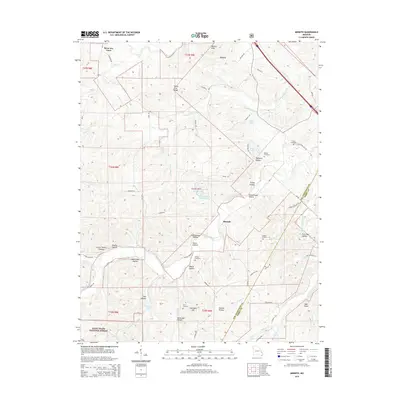 2015 Map of Minnith, 2015 Print