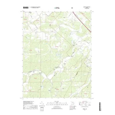 2017 Map of Minnith, 2017 Print