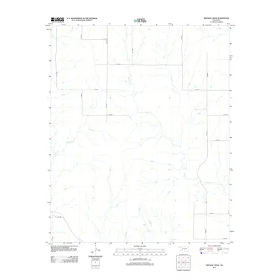 2012 Map of Minnow Creek, 2012 Print