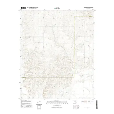 2016 Map of Minnow Creek, 2016 Print