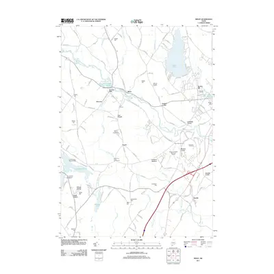 2011 Map of Minot, 2011 Print