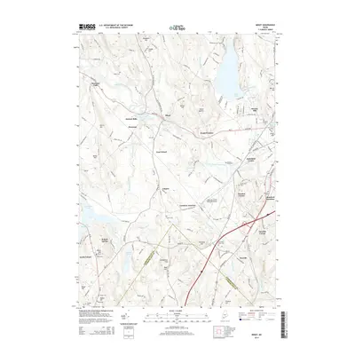 2014 Map of Minot, 2014 Print