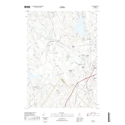 2018 Map of Minot, 2018 Print