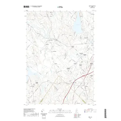 2021 Map of Minot, 2021 Print