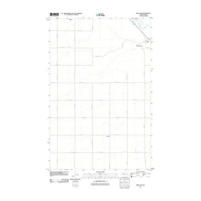 2011 Map of Minot NW, 2011 Print