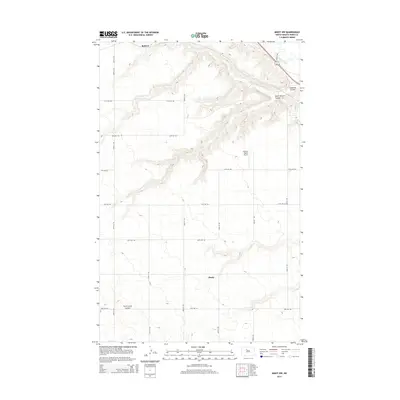 2014 Map of Minot NW, 2014 Print