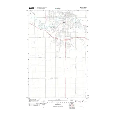 2011 Map of Minot, 2011 Print