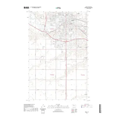 2020 Map of Minot, 2020 Print