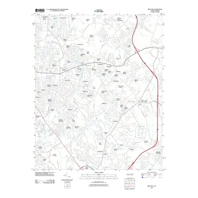 2010 Map of Mint Hill, 2010 Print