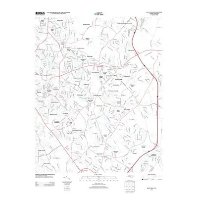 2013 Map of Mint Hill, 2013 Print