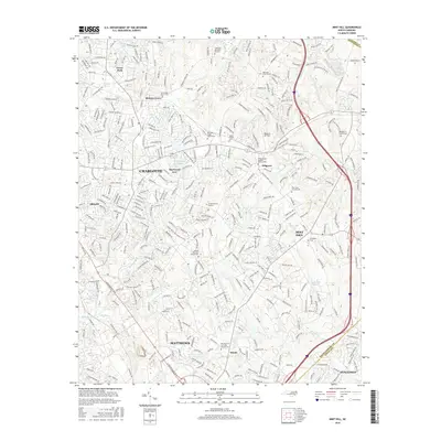 2016 Map of Mint Hill, 2016 Print