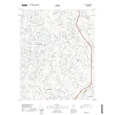 2019 Map of Mint Hill, 2019 Print