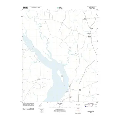 2010 Map of Mintonsville, 2010 Print