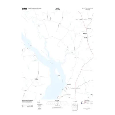 2013 Map of Mintonsville, 2013 Print