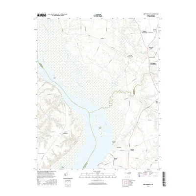 2016 Map of Mintonsville, 2016 Print