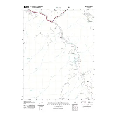 2011 Map of Minturn, 2011 Print