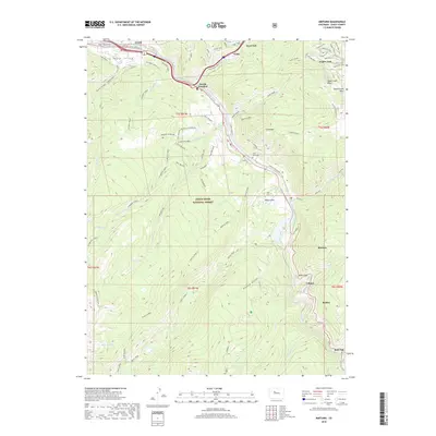 2019 Map of Minturn, 2019 Print