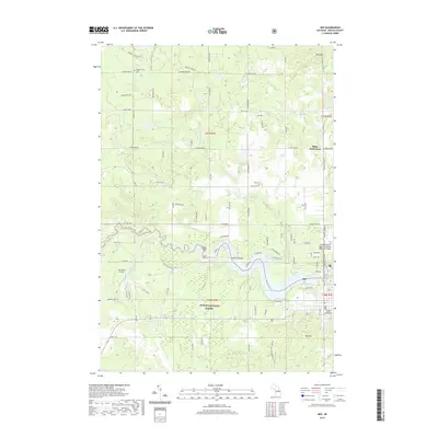 2019 Map of Mio, 2019 Print