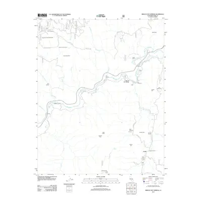 2012 Map of Miracle Hot Springs, 2012 Print
