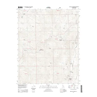 2015 Map of Miracle Hot Springs, 2015 Print