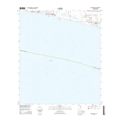 2015 Map of Miramar Beach, 2015 Print