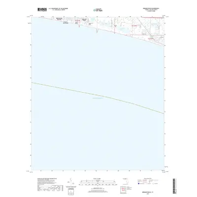 2018 Map of Miramar Beach, 2018 Print