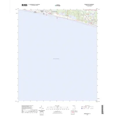 2024 Map of Miramar Beach, 2024 Print