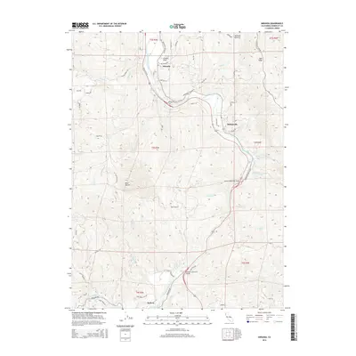 2015 Map of Miranda, 2015 Print