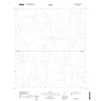 2019 Map of Mirasol Creek, 2019 Print