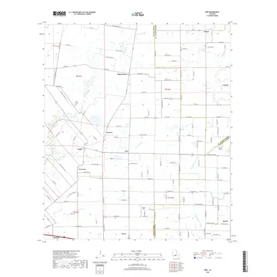 2018 Map of Mire, 2018 Print