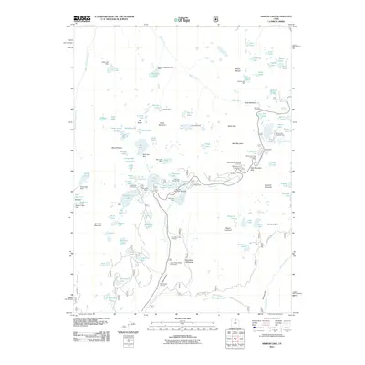 2011 Map of Mirror Lake, 2011 Print