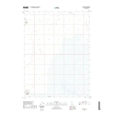 2020 Map of Miry Wash, 2020 Print