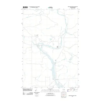 2011 Map of Miscauno Island, 2011 Print
