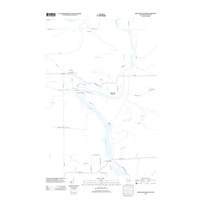 2013 Map of Miscauno Island, 2013 Print