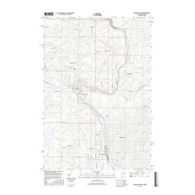 2016 Map of Miscauno Island, 2016 Print