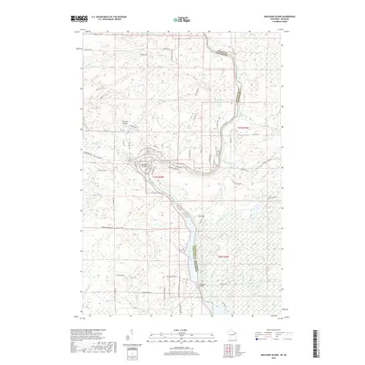 2018 Map of Miscauno Island, 2018 Print