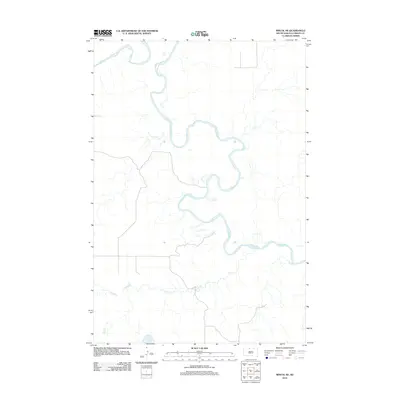 2012 Map of Miscol NE, 2012 Print