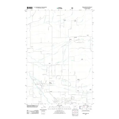 2011 Map of Miser Creek, 2011 Print