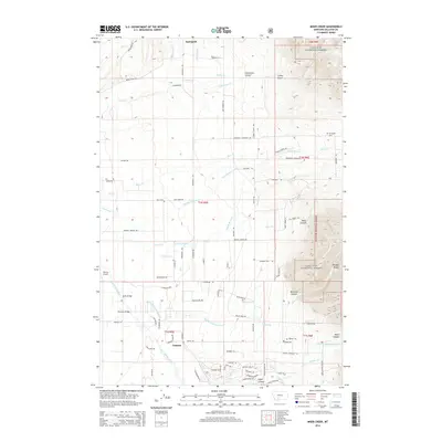 2014 Map of Miser Creek, 2014 Print