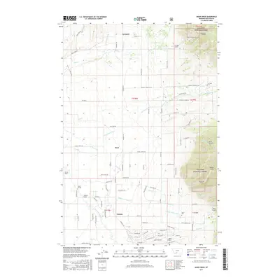 2017 Map of Miser Creek, 2017 Print